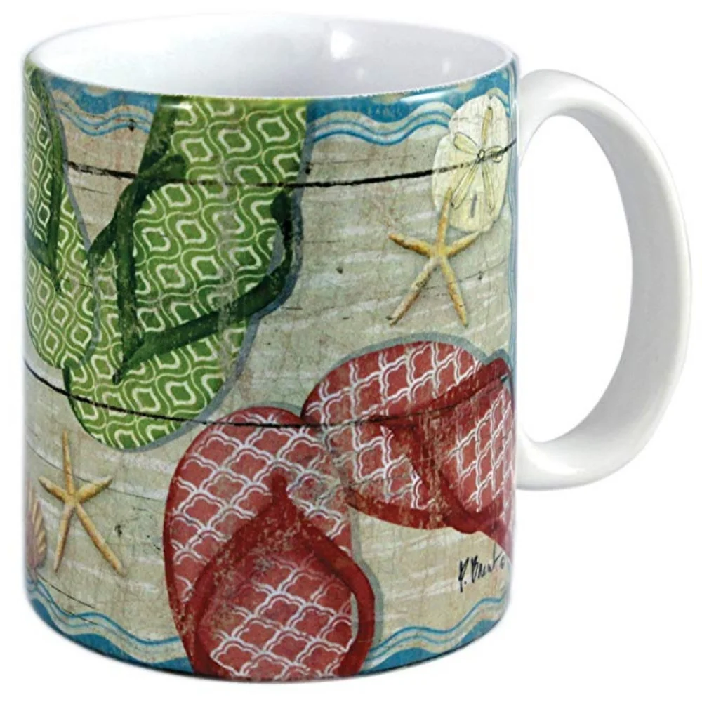 FLIP Flops and Seashells Mug and Coaster… - Picture 3 of 3